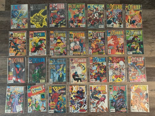 Excalibur Lot (56) Marvel Comics Many Direct Editions and XCalibre 1-4 Mint Cond - Picture 2 of 12