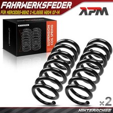 2x Federn Fahrwerksfeder Hinterachse für Mercedes-Benz C-Klasse W204 2007-2014