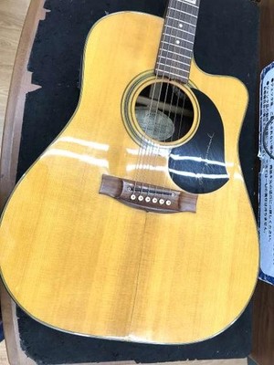 Maton Te1 Tommy Emmanuel Artist Body Crack Acoustic Electric Guitar Safe deliver