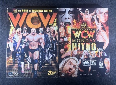 The Very Best of WCW Monday Nitro DVD (2) Lot 2011 Sting Hulk Hogan Flair 