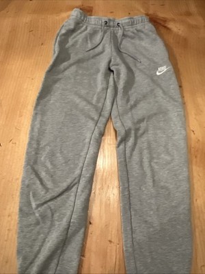 Nike Essential Fleece Jogger Grey Sweatpants BV4095-063 Women's Size X-Small
