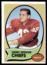 1970 Topps Johnny Robinson Kansas City Chiefs #129
