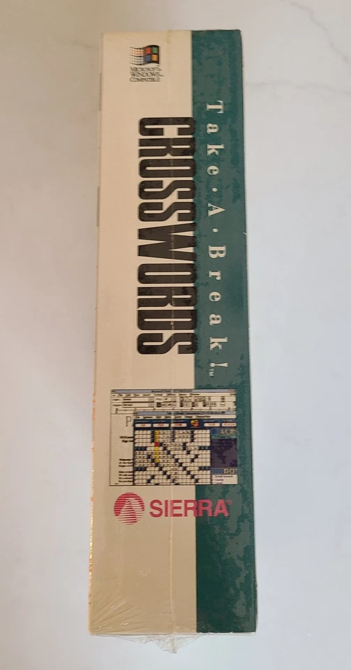 Take-A-Break Crosswords Dell (IBM PC, Sierra, 1992) - First Release - Image 4 of 4
