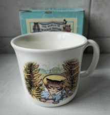 Boxed Tom Kitten Rockery Mug Royal Doulton Beatrix Potter 1997 Vintage