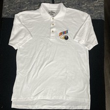 Vintage Bowling Polo Shirt Embroidered Pins And Ball Large 90s y2k vibe style L