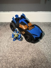 Imaginext DC Super Friends Batman  Batmobile Car + Figure's 