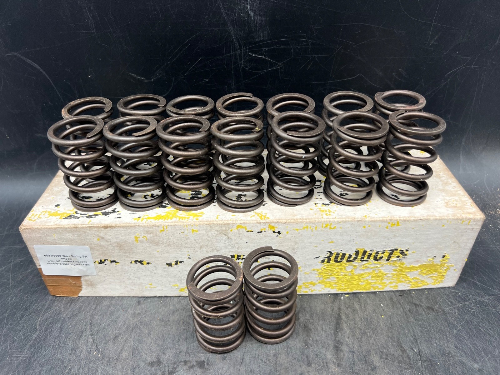 Vintage NOS Schneider 6500/6600 Double Engine Cylinder Head Valve Spring Set