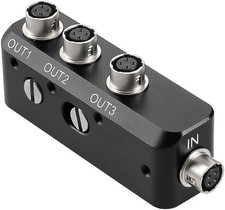 4 Pin Female Hirose HR10A-7R-4S Splitter Box for Sound Devices 888 833 Zoom F8
