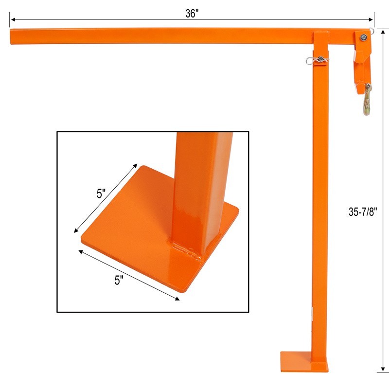 T Post Puller Fence Post Puller 36in Steel Fence Post Puller T Post Remover