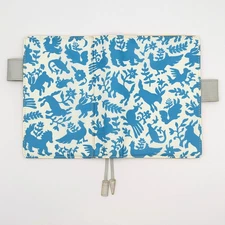 Hobonichi Cover World Folk Patterns Series Mexico Otomi A6 w/Cover on Cover