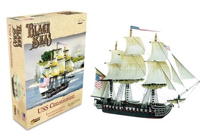 Warlord Black Seas The Age of Sail USS Constitution Game - Role Playing Strat...