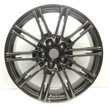 PORSCHE CAYENNE 958 TURBO BLACK 21" ALLOY WHEEL RIM OEM 7P5601025L GENUINE X1