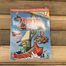 Legend Of Zelda Wind Waker Prima Strategy Guide Book Nintendo GameCube No poster