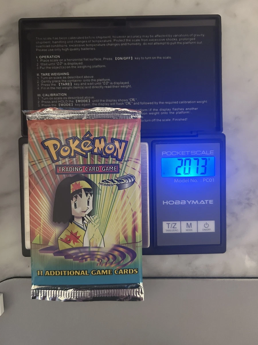 Pokémon TCG Gym Heroes Sealed Collectible Card Game Packs in