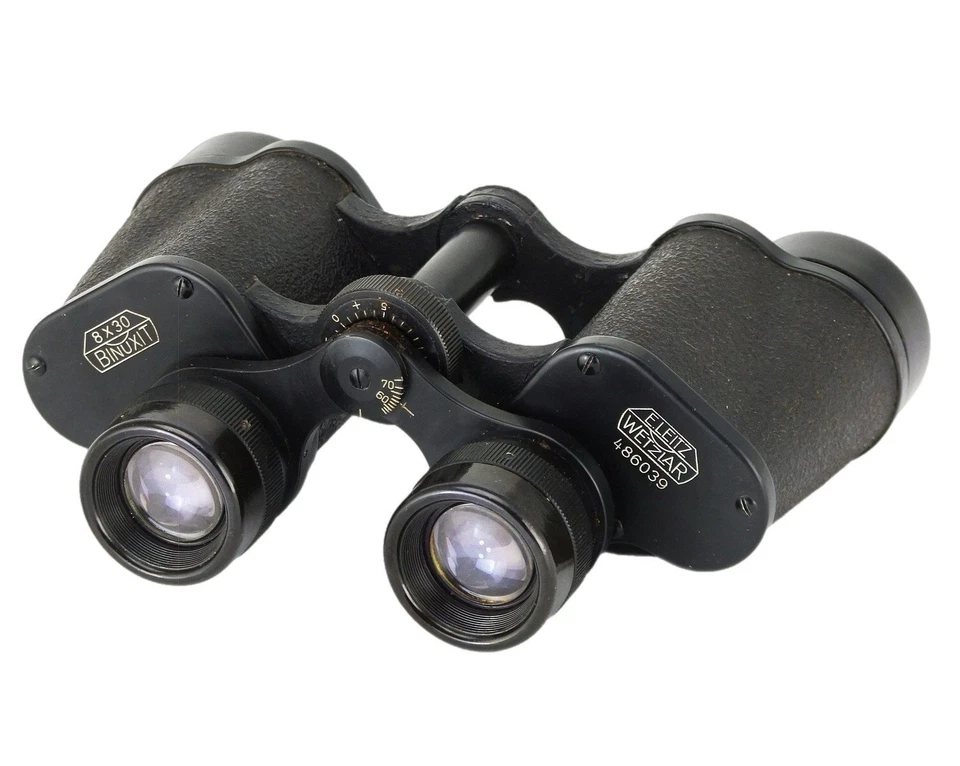 Excellent Leitz 8x30 Binuxit  Porro Prism Binoculars 8x30 in Case - Image 2 of 4
