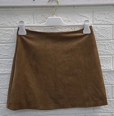New Evereve Z Supply Ciera Suede Mini Skirt Size S