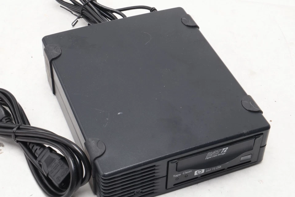 HP StorageWorks DAT 72 USB DW027A External Tape Drive DW10-69201 BRSLA-05U1-AC - Image 3 of 4