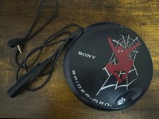 Sony D-EJ775 Spider-Man Portable CD Player Headphone Jack Limited Edition