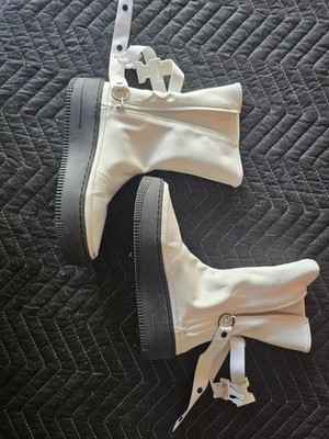 Nike White Air Force 1 Sage High Boots, US Size Women's 7