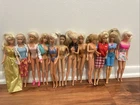 Lot Of  Twelve  1966 Barbie Dolls & Clothes Earrings Rings Some Body Twist