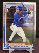 2024 Bowman Chrome - Prospects Rhylan Thomas #BCP-217 1st Bowman RC
