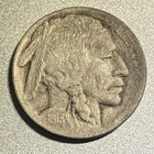 1913 S Type 2 Buffalo Nickel. Full Horn Details Key Date. Holo-restored Coin (C)