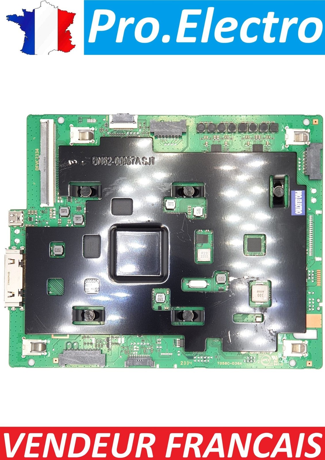 Carte mère originale Samsung TQ65LS03BGU BN41-03001B 65" QLED