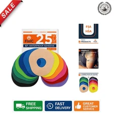 Waterproof & Hypoallergenic Adhesive Patches for G7 – 25 Colors for Every Mood