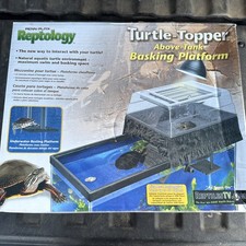Reptology Turtle Topper   Above Tank Basking Platform That Safely Mounts to S...
