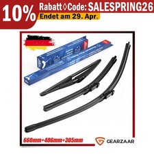 Scheibenwischer FÜR Opel Corsa D S07 WISCHERBLÄTTER VORNE +HINTEN Satz 2006-2014