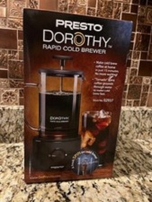 Presto 02937 Dorothy  Electric Rapid Cold Brewer - Cold Brew at Home in 15 mins