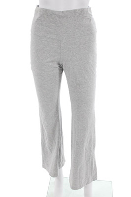TNA Women Gray Sweatpants Cotton Stretch Size L