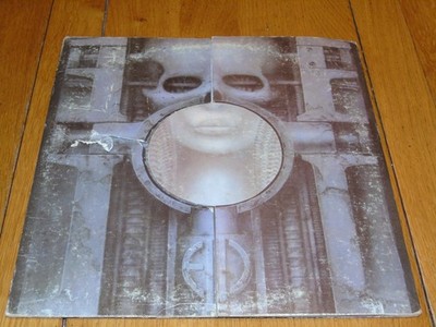 EMERSON LAKE & PALMER - Brain Salad Surgery - 1973 UK 8-track LP - Inc POSTER
