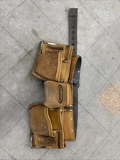 McGuire-Nicholas 11-Pocket Leather Waist Tool Belt/Contractor's Apron