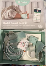 Owlet Smart Sock 2 Baby Monitor Breathing  Oxygen Level Monitor
