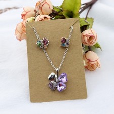  20 PCS Ear Studs Holder Earring Cards Necklace Packaging Jewelry Paper