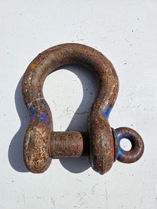 CROSBY 35 TON WLL 2" SCREW PIN SHACKLE / CLEVIS MADE IN USA