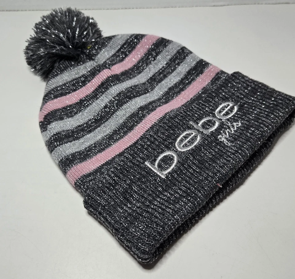 Gorro Bebe Niñas Logo Tejido Multicolor Metálico Brillante Talla Única  Foto 2 de 4