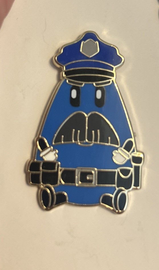WDI MOG aDorbs! Pixar Inside Out Mystery Guard Officer Dave LE 400 Disney Pin