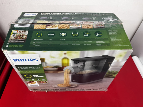 PHILIPS HR2371 / 05 COMPACT PASTA MAKER. VIVA COLLECTION, COLOR BLAC (TDW012686) - Picture 2 of 6