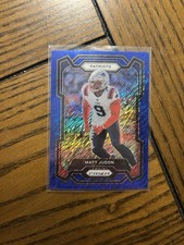 Matt Judon 2023 Panini Prizm Blue Shimmer SSP /25 Patriots Rare No. 207 NFL