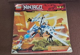 Lego Ninjago #2260 Ice Dragon Attack 2011 Complete with Minifigs & Manual Nice!