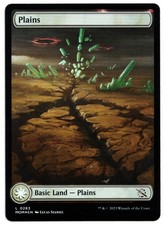 Magic the Gathering MTG Card: Plains FOIL #0283 MOM Rare! NM