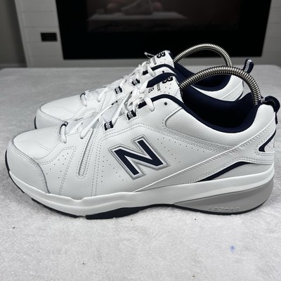 New Balance 608 V5 Mens Training Shoes White Navy MX608WN5  display picture 3