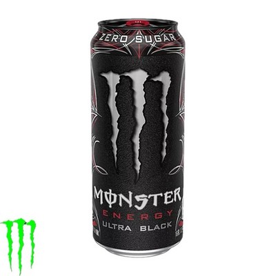 Monster Energy Ultra Black Drink (zero sugar) 473ml. 