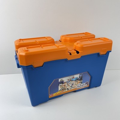 Hot Wheels Aufbewahrungsbox - Track Builder - Crash Abschnitt & Rampe