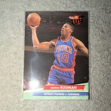 1992-93 Fleer Ultra - Dennis Rodman #58 Detroit Pistons Basketball Card