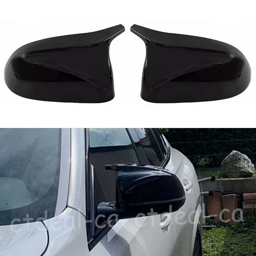 M-Style Side Mirror Cover Gloss Black For BMW X3 G01 X4 G02 X5 G05 X6 G06 X7 G07