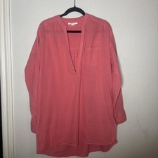 O'Neill Womens Long Sleeve Top Pink Lightweight Size-Small