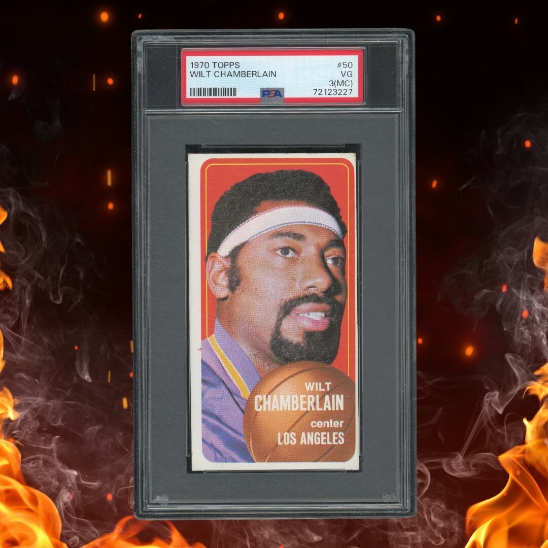 1970 Topps Wilt Chamberlain PSA 3 (MC) #50